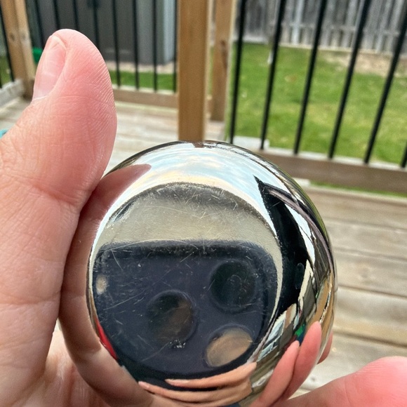 Vintage Apple set of 2 silver plated and brass trinket Box Container - Picture 15 of 15